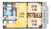 サンライト星ヶ丘の間取り画像
