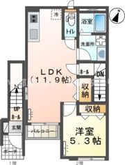 サンプレスの間取り画像