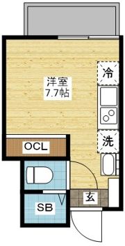 デ・クメール赤迫の間取り画像