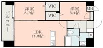 フルール米屋町の間取り画像