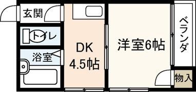 ライブオークサカモトの間取り画像