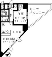 ベル ドミール 目黒の間取り画像