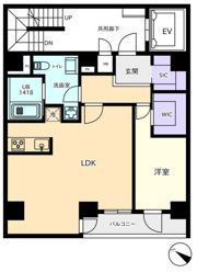 プラティーク日本橋水天宮の間取り画像