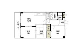 マンションあけぼのの間取り画像