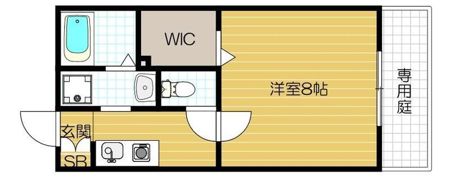 カーサフォンテ Aの間取り画像