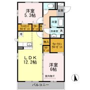 グランメールの間取り画像