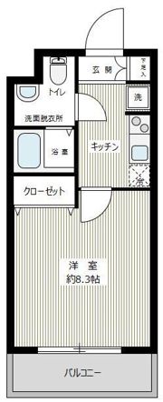 ファーストコート赤羽の間取り画像