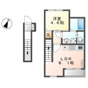 リバーライトの間取り画像