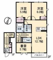シャーメゾンヒロの間取り画像