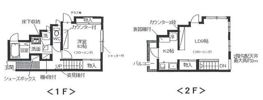 打越貸家の間取り画像