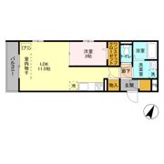 プルミエ Ⅲの間取り画像