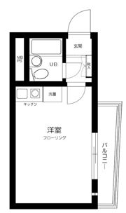 ストーク新丸子1番館の間取り画像