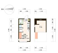 KOSEI Maison 松が丘 IoT 独洗 ネットフリーの間取り画像