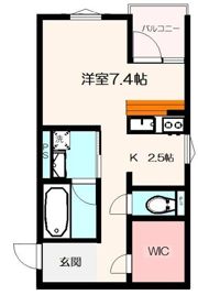 コリド赤塚Bの間取り画像