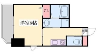エステムコート神戸元町ヒルズの間取り画像