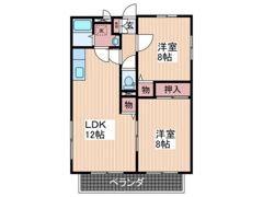 辻コーポⅡの間取り画像