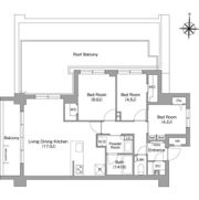 コンフォリア・リヴ永福町の間取り画像