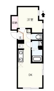 ロータス平和島Eastの間取り画像