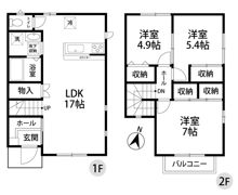 Villa Forestaの間取り画像
