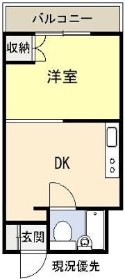 グリーンハイツ堂形の間取り画像