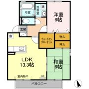 ジュネスⅠの間取り画像