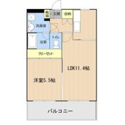 FIERTE水前寺の間取り画像