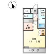 コンフォース壱番館の間取り画像