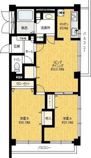 スペリオーレ尾山台の間取り画像