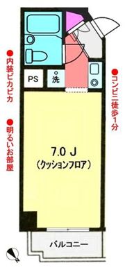 パーク・ノヴァ横浜五番館の間取り画像