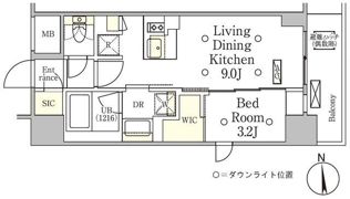 テラス御徒町の間取り画像