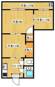 京山コーポの間取り画像