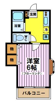 リヴェール仙川の間取り画像