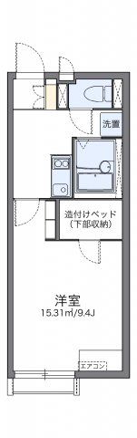 レオネクストオワゾーの間取り画像