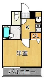 エスポワール城野の間取り画像