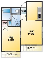 PREZIO（プレジオ）の間取り画像
