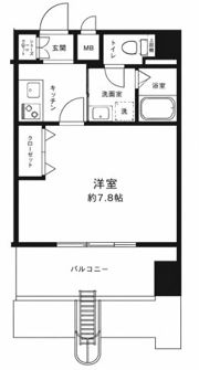 ディナスティ神戸元町通の間取り画像
