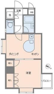 シルフィード板橋本町の間取り画像