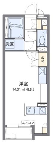 レオネクストイディアル Tの間取り画像