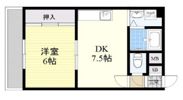 パークサイド田中2号館の間取り画像