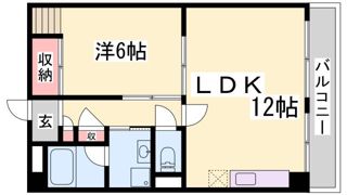 サンライズ壱番館の間取り画像