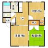 松ケ丘中央ハイツC棟の間取り画像