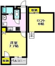 ZEST岩押の間取り画像
