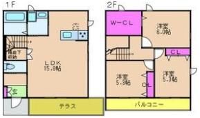 アステイオス緑丘の間取り画像
