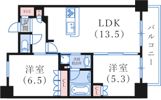 ワコーレ神戸みなと元町の間取り画像
