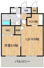 葛城スクエアの間取り画像