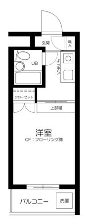 ハイタウン新丸子の間取り画像