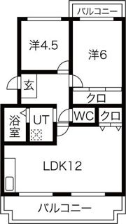 フォンテ川名の間取り画像