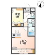 infield D （インフィールドD）の間取り画像