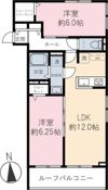 （仮称）新町6丁目パレスの間取り画像