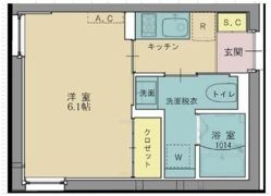 レヴァンテ都立大学の間取り画像